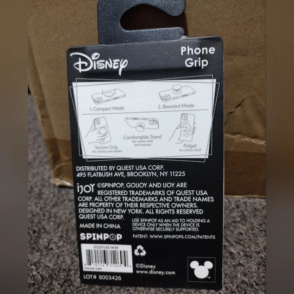 Disney Stitch Phone Grip